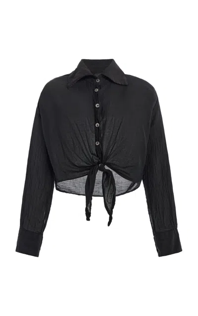 All Three Healy Gauze Shirt In Neutral
