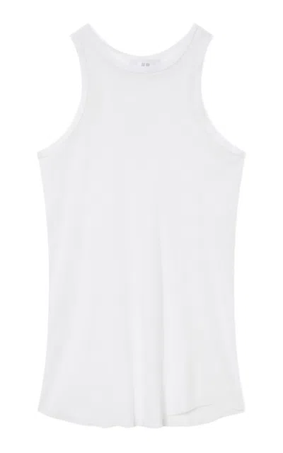 All Three Reiley Cotton Tank Top In White