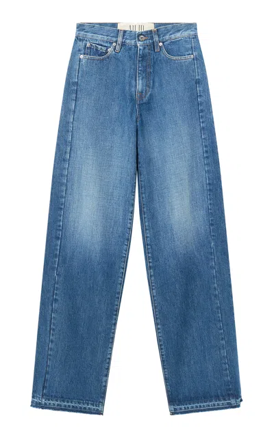 All Three Ronny Low-rise Relaxed Straight-leg Jeans In Blue