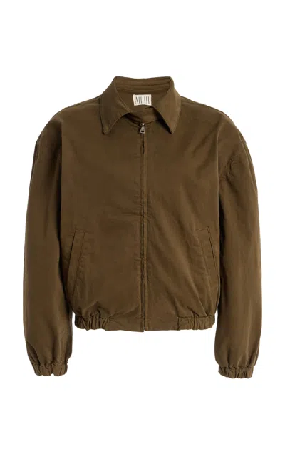 All Three Sable Twill Jacket In Brown