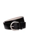All Three Saphina Leather Belt In Brown