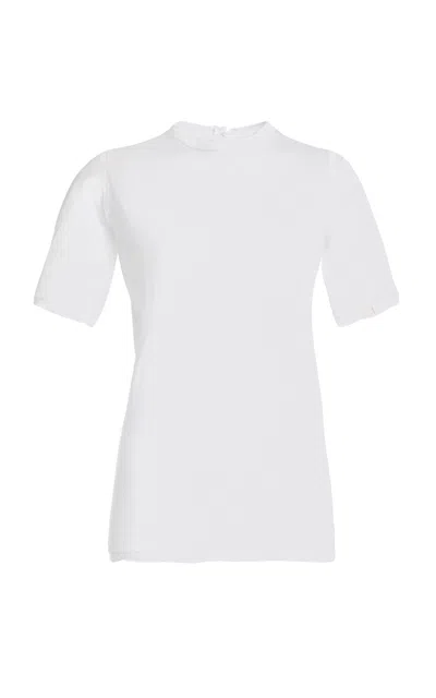 All Three Victoria Cotton Shirt In White