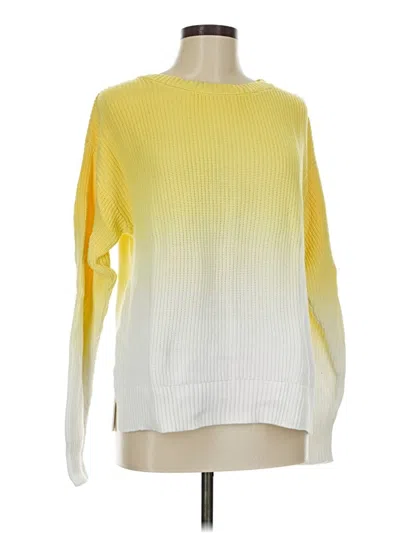 Pre-owned All Worthy Hunter Mcgrady Pullover Sweater In Yellow