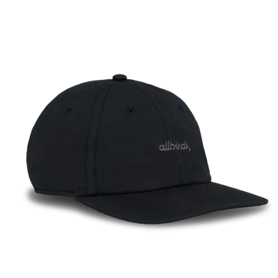 Allbirds Allgood Cotton Cap In Black