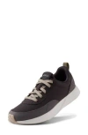 Allbirds Courier Twill Sneaker In Natural Black/blizzard