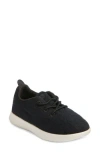 Allbirds Wool Runner Fluff Sneaker In Natural Black