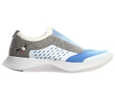Pre-owned Allbirds Men's  Dasher Staple Blue Sneakers In Pigeon Grey Blue