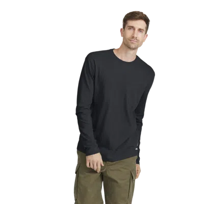 Allbirds Men's Soft Merino Long Sleeve Tee In Black