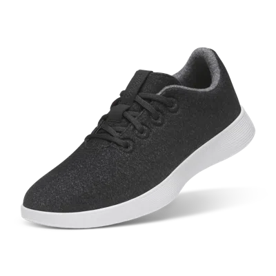Allbirds Men's Wool Runner Nz In Black
