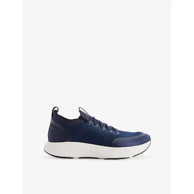 Allbirds Mens  Strider Knitted Trainers In Blue