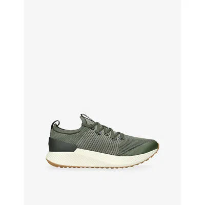 Allbirds Mens  Tree Glider Woven Trainers In Green