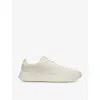 Allbirds Mens  Tree Runner Go Blizzard Logo-embroidered Organic-cotton Canvas Low-top Trainers In Nude
