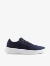 Allbirds Mens Deep Navy Blizzard Wool Runner 2 Merino-wool Low-top Trainers