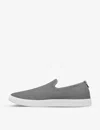 Allbirds Mens Mist Grey Tree Loungers Fsc-certified Eucalyptus Tree-fibre Low-top Trainers In Gray