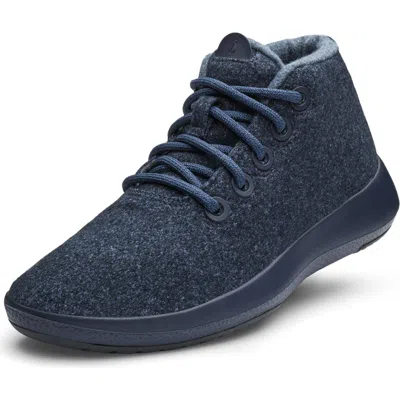 Allbirds Mizzle Wool Runner Water Repellent Sneaker In Blue