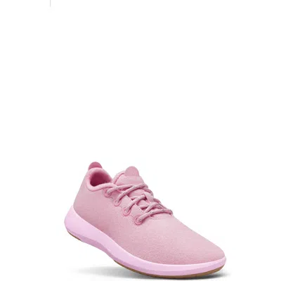 Allbirds Mizzle Wool Runner Water Repellent Sneaker In Buoyant Pink/rugged Khaki