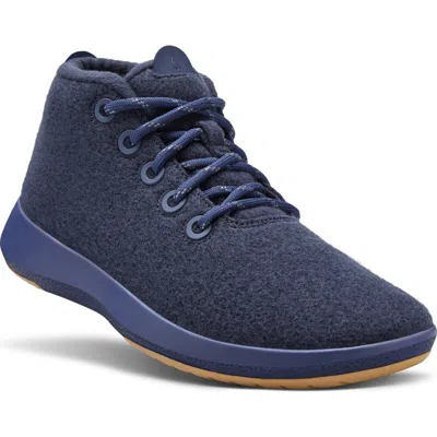 Allbirds Mizzle Wool Runner Water Repellent Sneaker In Hazy Indigo