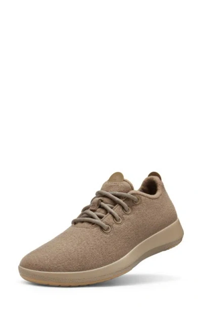 Allbirds Mizzles Wool Water Repellent Running Sneaker In Hazy Beige