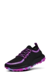 Allbirds Trail Runner Hiking Shoe In Black/ Bloom Pink/ Chia Purple