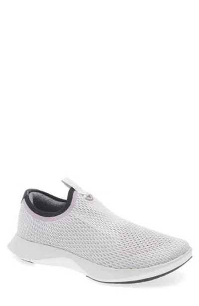 Allbirds Tree Dasher Relay Sneaker In Light Grey/purple/blizzard
