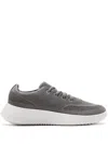 Allbirds Womens Medium Grey Tree Runner Go Blizzard Logo-embroidered Organic-cotton Canvas Low-top T In Grey