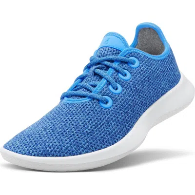 Allbirds Tree Runner Sneaker In Buoyant Blue/blizzard