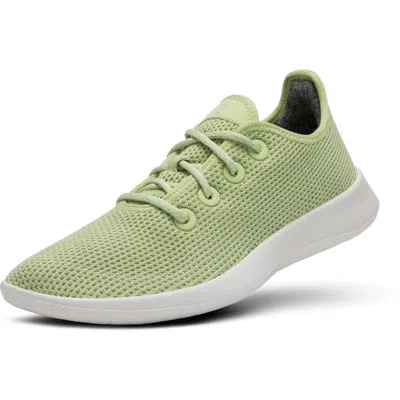 Allbirds Tree Runner Sneaker In Forage Green/blizzard