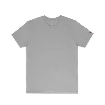 Allbirds Unisex Organic Cotton Graphic Tee In Medium Grey/thunder Red - Chi