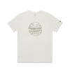 Allbirds Unisex Organic Cotton Graphic Tee In Natural White/rugged Green - Nz