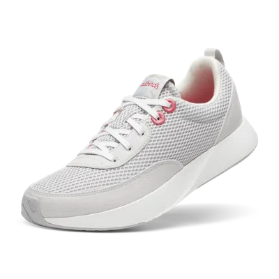 Allbirds Women's Couriers In Light Grey/vivid Pink