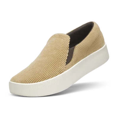 Allbirds Women's Lounger Lift - Corduroy In Beige