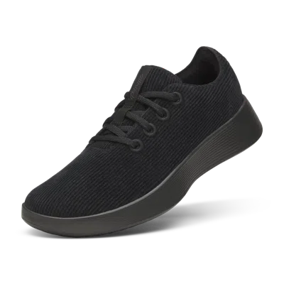 Allbirds Women's Runner Go - Corduroy In Corduroy - Natural Black