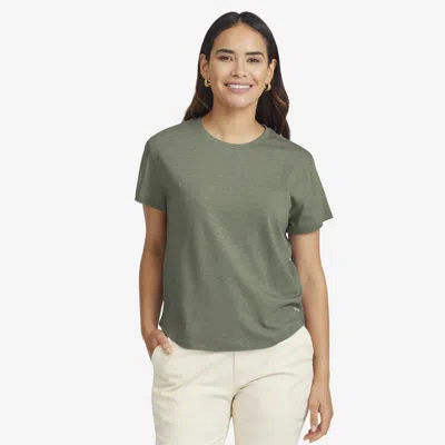 Allbirds Women's Soft Merino Tee In Rugged Green