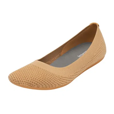 Allbirds Women's Tree Breezer Slip On Mesh Comfort Shoes In Wheat In Gold