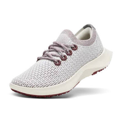 Allbirds Women's Tree Dasher 2 In Blizzard/thunder Red