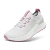 Allbirds Womens Blizzard Basin Pink Tree Gliders Woven Low-top Trainers In Blizzard/basin Pink