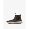 Allbirds Womens  Runner Protect Suede Chelsea Boots In Rustic Brown
