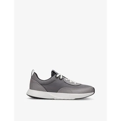 Allbirds Womens  Women's Courier Blizzard Organic Cotton-canvas Trainers In Gray