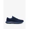 Allbirds Womens  Wool Dasher 2 Mizzle Woven Low-top Trainers In Deep Nvy Hzy Indigo