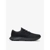 Allbirds Womens  Wool Dasher 2 Mizzle Woven Low-top Trainers In Ntrl Black Drk Gry