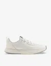 Allbirds Womens Blizzard Light Grey Women's Courier Blizzard Organic Cotton-canvas Trainers In White