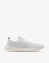 Allbirds Womens Blizzard True Navy Tree Runner Fsc-certified Eucalyptus Tree-fibre Low-top Trainers In Gray