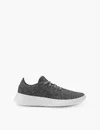 Allbirds Womens Dark Grey Lght Wool Runner 2 In Gray