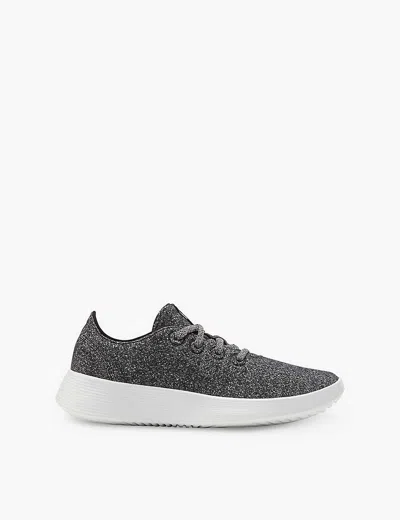 Allbirds Womens Dark Grey Lght Wool Runner 2 In Gray