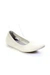 Allbirds Womens Knit Slip On Round Toe Ballet Flats Beige In Beige