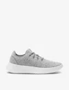 Allbirds Womens Medium Grey Blzz Wool Runner 2 Dark Lght In Gray