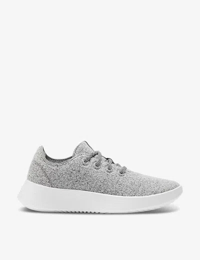 Allbirds Womens Medium Grey Blzz Wool Runner 2 Dark Lght In Gray
