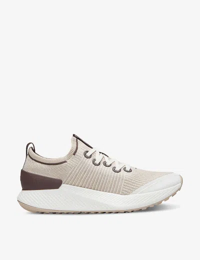 Allbirds Womens Natural White Blzz Tree Gliders Woven Low-top Trainers In Natural White/beige