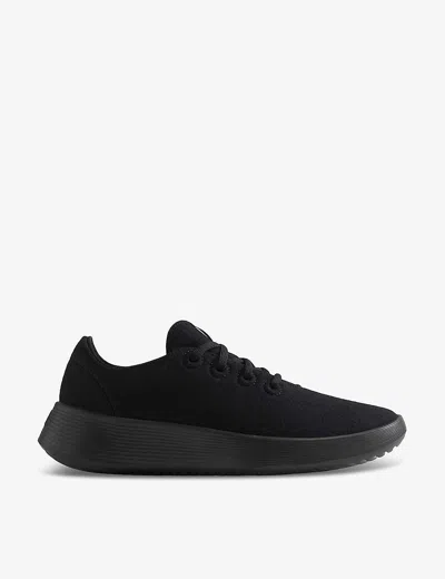 Allbirds Womens  Wool Runner 2 Dark Grey Lght Grey In Black