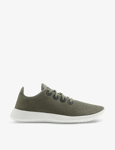 Allbirds Womens Rugged Green Tree Runner Fsc-certified Eucalyptus Tree-fibre Low-top Trainers